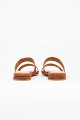 Capri Sandals in Canela Brown