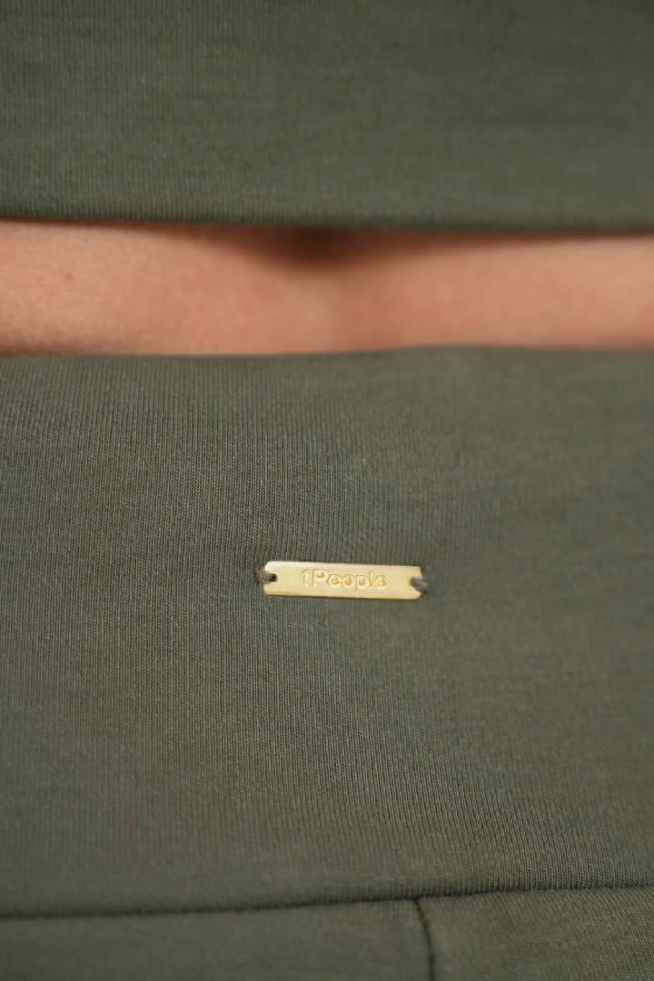 Munich - PYRATEX® Organic Cotton Leggings - Green Ash