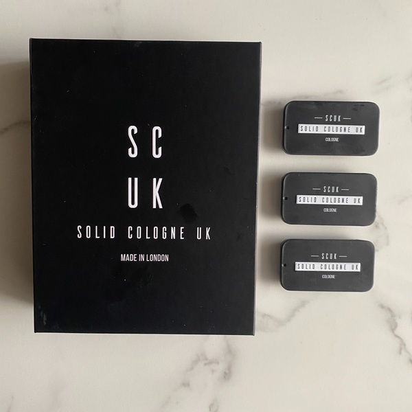 Solid Cologne Gift Set - The All Black Collection