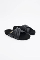 Portonovi VEGEA Slippers in Oyster Black