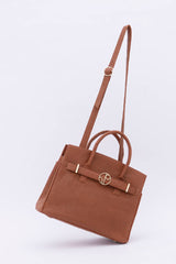 Sydney Piñatex® Handbag in Mocha Brown