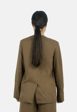 Auckland Blazer -Taupe