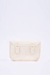 New York Piñatex® Belt Bag in Latte White