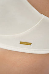 Athens - PYRATEX® Seaweed Fibre Structured Bra - Powder White