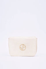 New York Piñatex® Belt Bag in Latte White