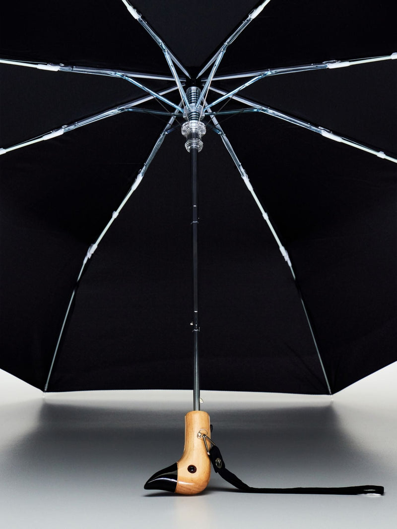 Black Eco-Friendly Umbrella