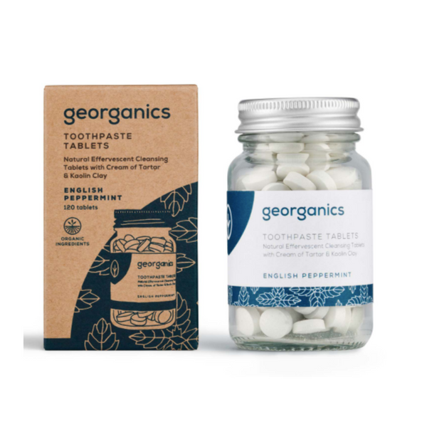 Georganics Toothpaste Tablets Peppermint