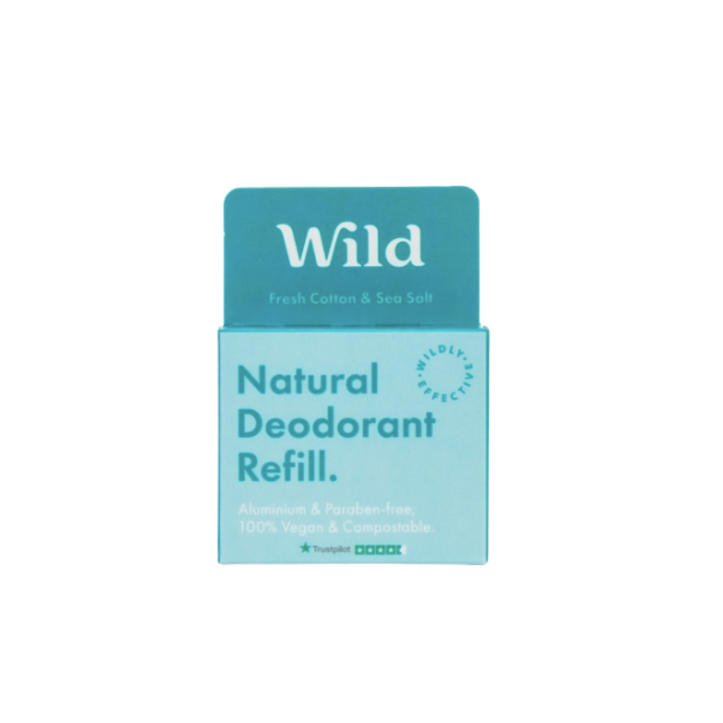 Fresh Cotton & Sea Salt Wild Deodorant refill – Treehouse Mercantile