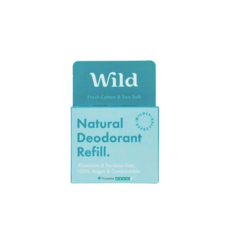 Wild Fresh Cotton and Sea Salt Deodorant Refill