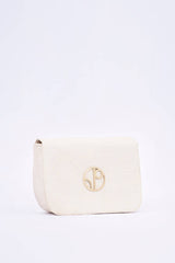 New York Piñatex® Belt Bag in Latte White