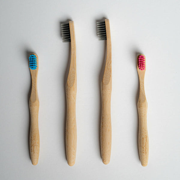 Bamboo Toothbrush Family Multipack