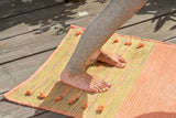 AYURVEDIC COTTON YOGA MAT (PINK)